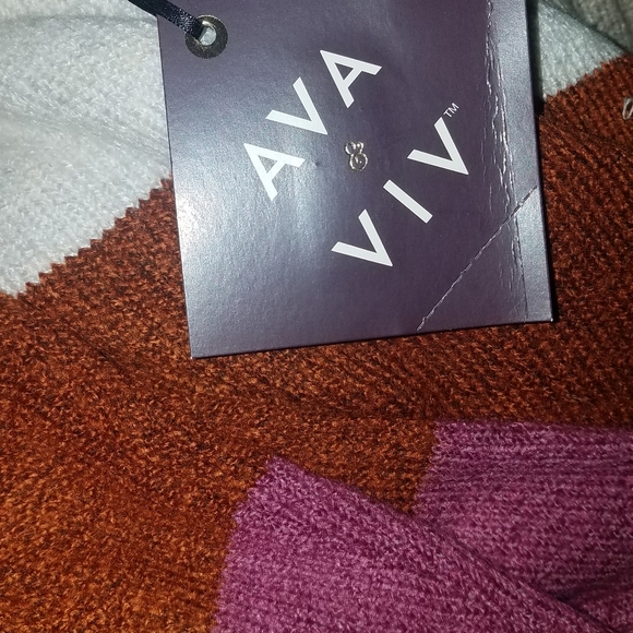 New Ava & Viv multi stripe sweater - Picture 3 of 3